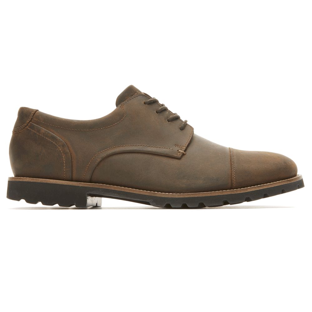 Sapatos Oxford Homem Rockport Modern Break Captoe Marrom,Portugal FSENK-8962